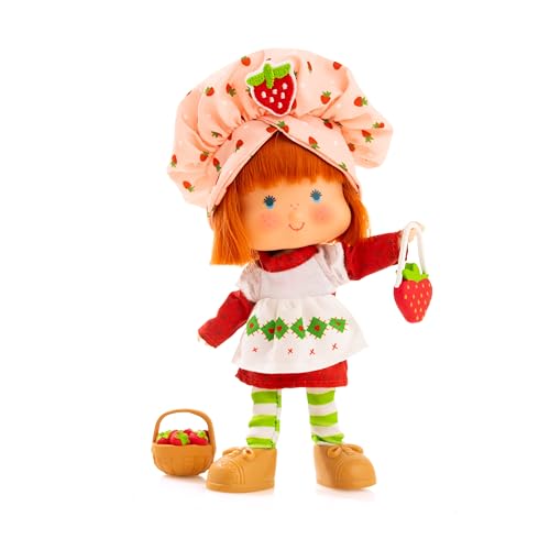 The Loyal Subjects Strawberry Shortcake 5.5 inch doll with poseability for dynamic scenes
