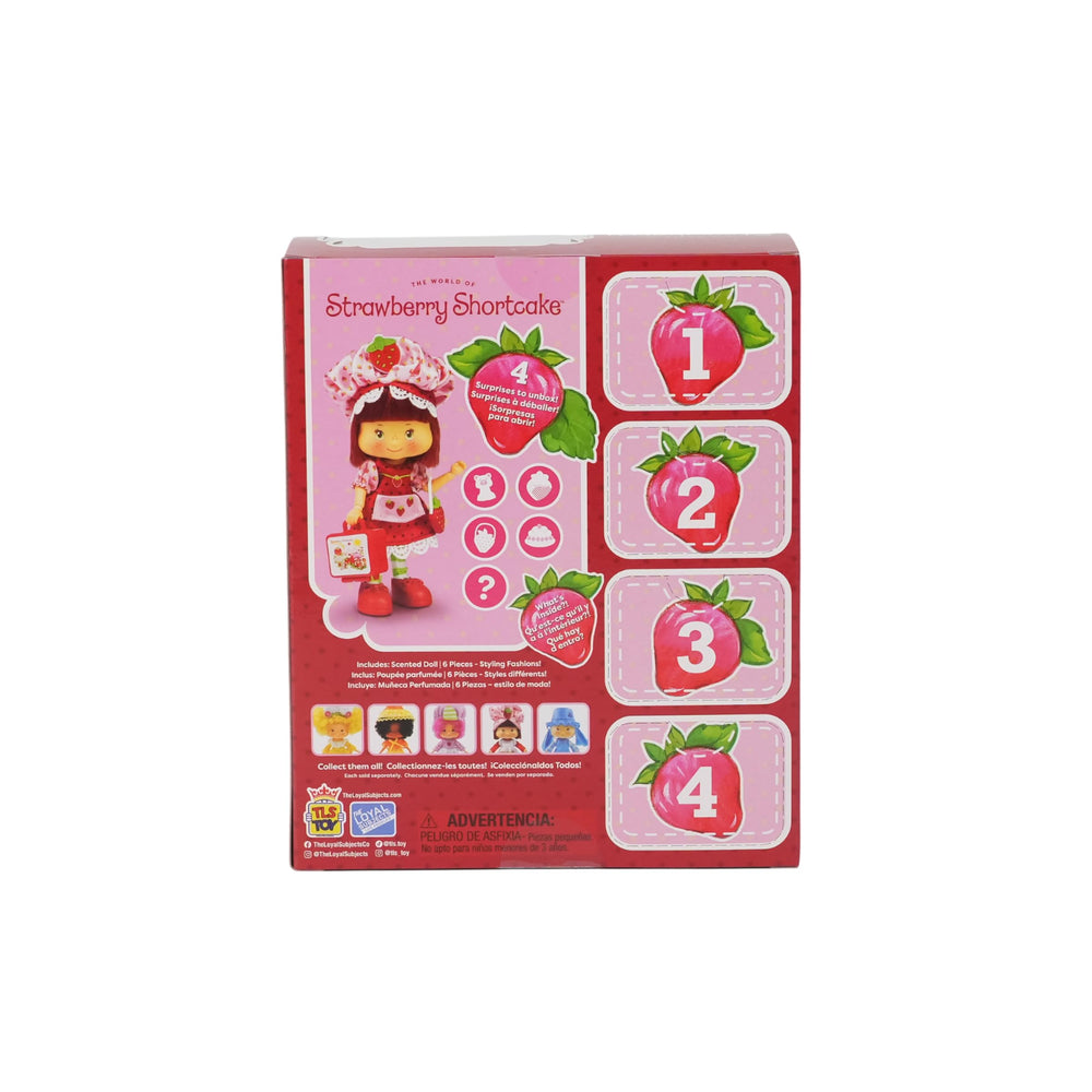 The Loyal Subjects Strawberry Shortcake Party-Pleaser window box for display.