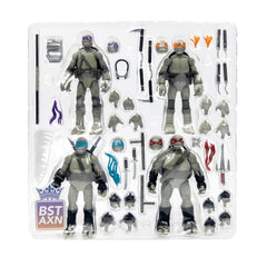 The Loyal Subjects TMNT backing card artwork by Santolouco for collectors