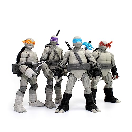 The Loyal Subjects TMNT Leonardo front figure for shelf display