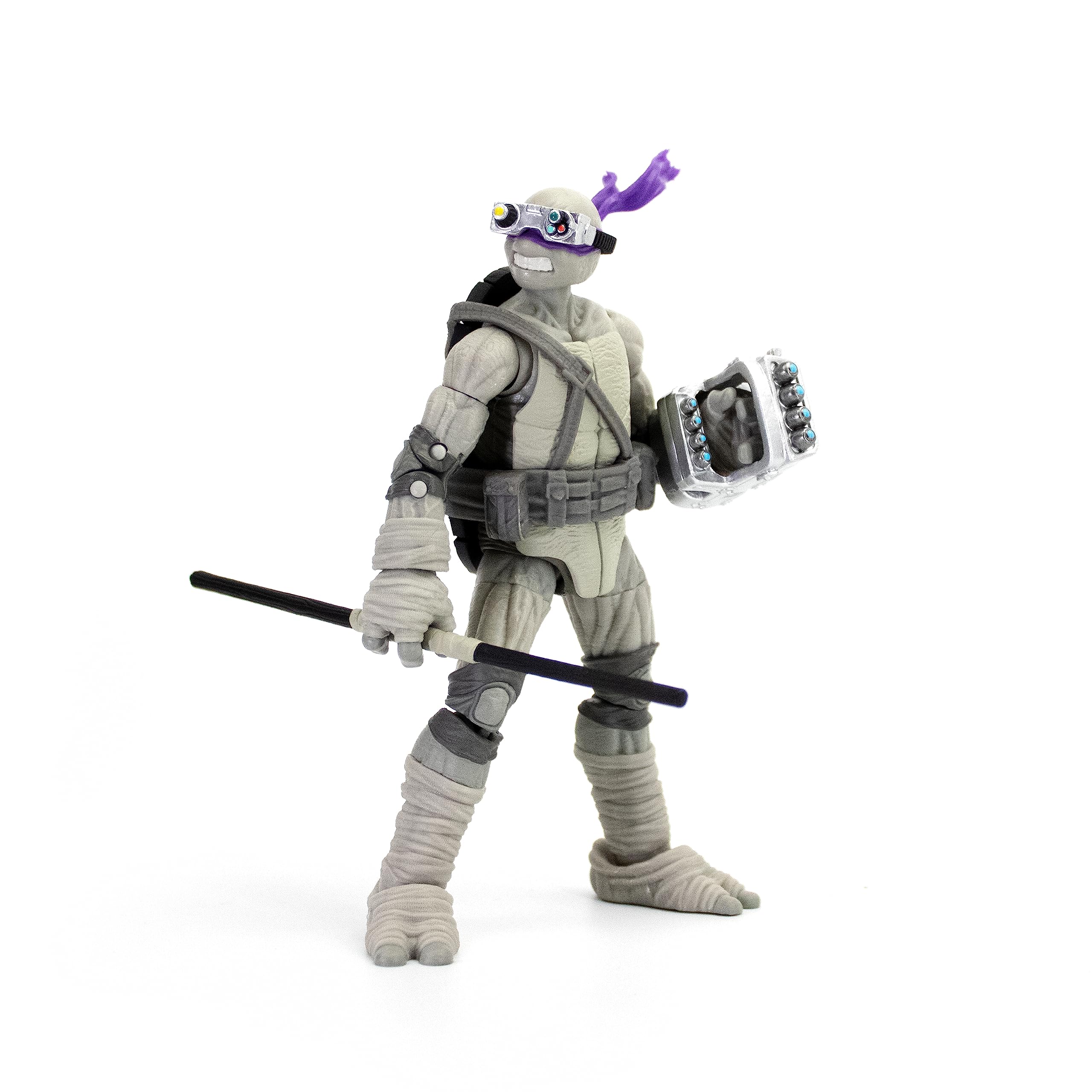 The Loyal Subjects TMNT Michelangelo nunchaku accessory for dynamic poses