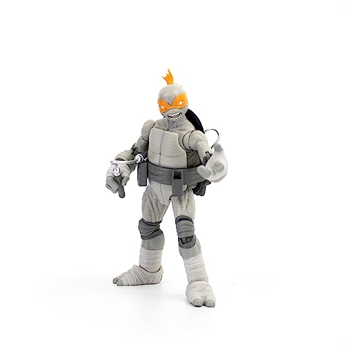 The Loyal Subjects TMNT Raphael front figure ready for action display