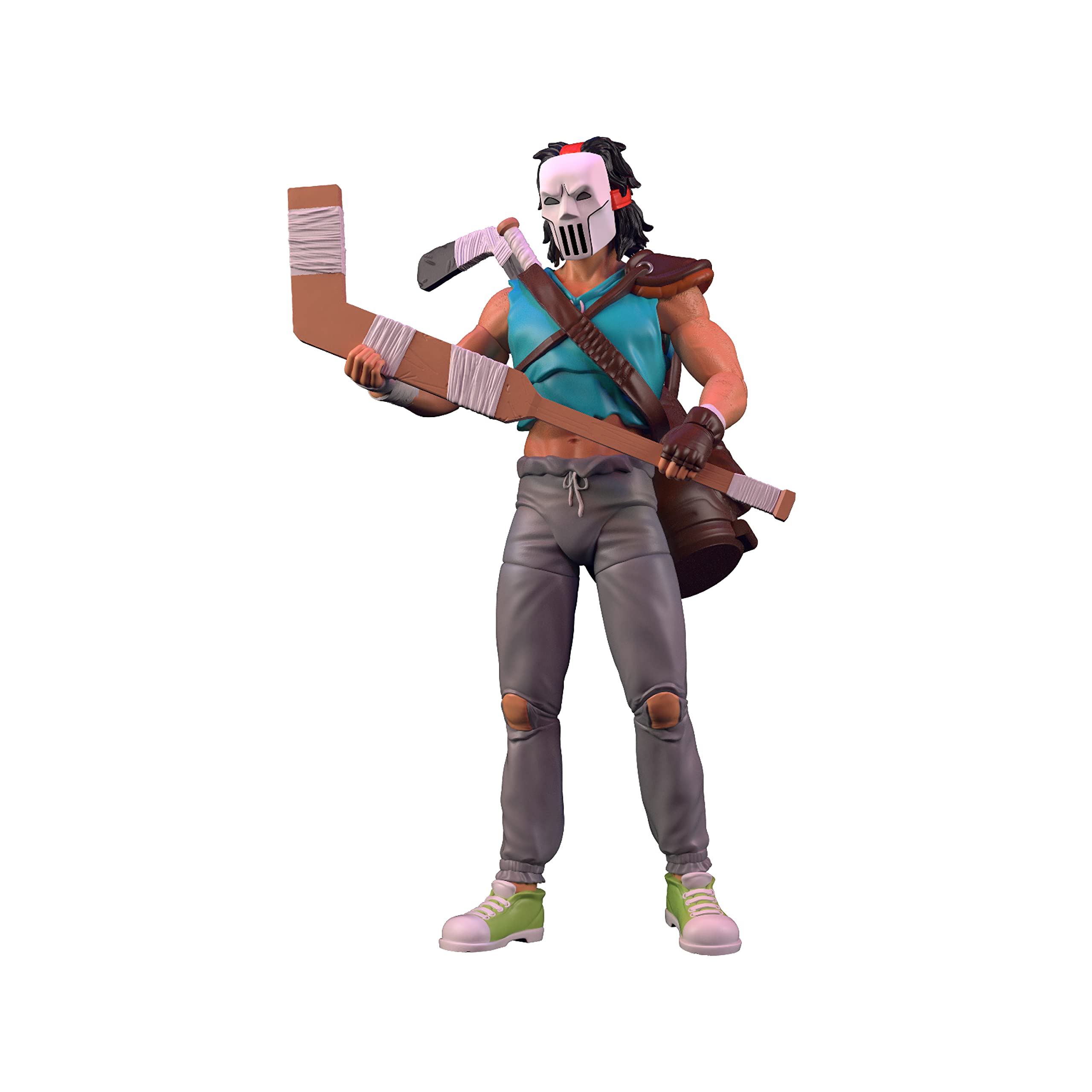 The Loyal Subjects TMNT Casey Jones 5-inch action figure with accessories for dynamic display.
