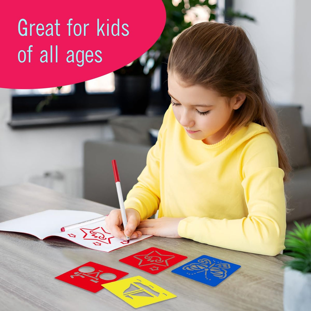 The Mega Deals Eco-friendly stencils are durable and reusable for projects.