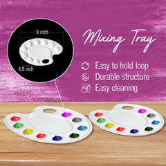 The Mega Deals sturdy lightweight palette tray for easy handling