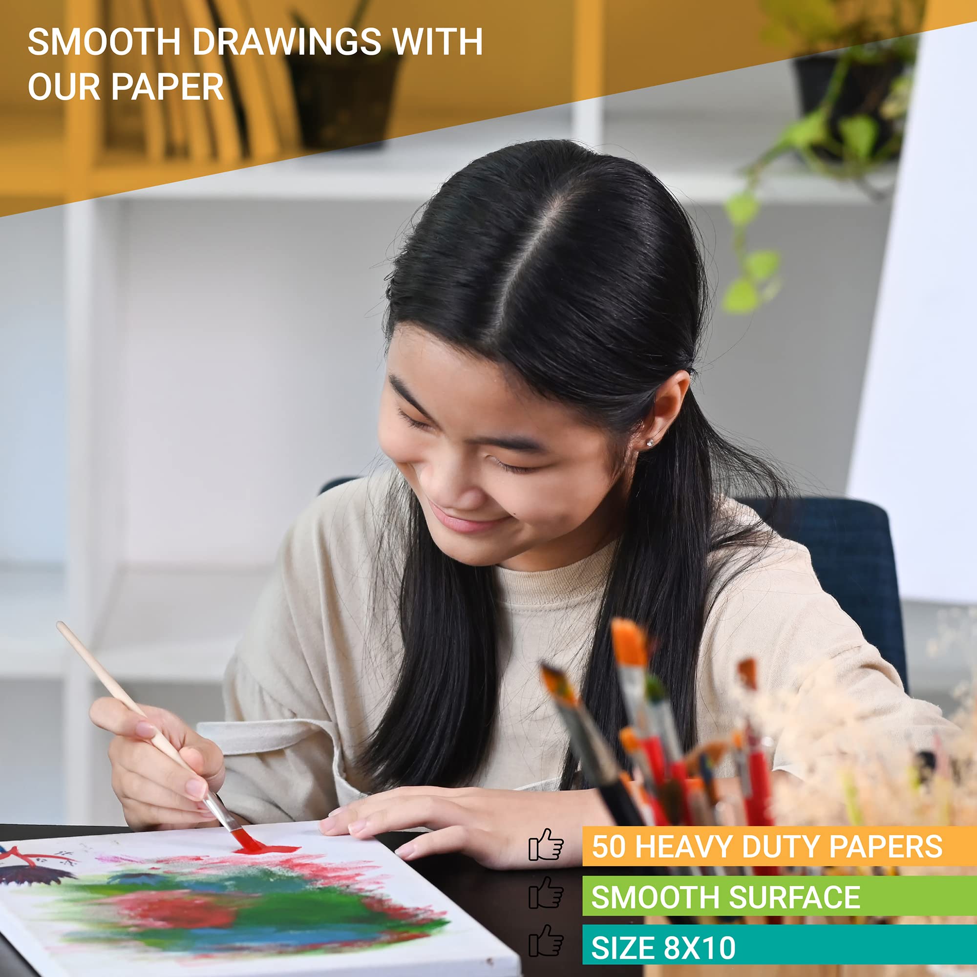 The Mega Deals 16-color palette encourages exploring color mixing and creativity.