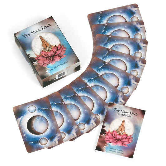 The Moon Deck card art close-up for daily reflection and inner insight