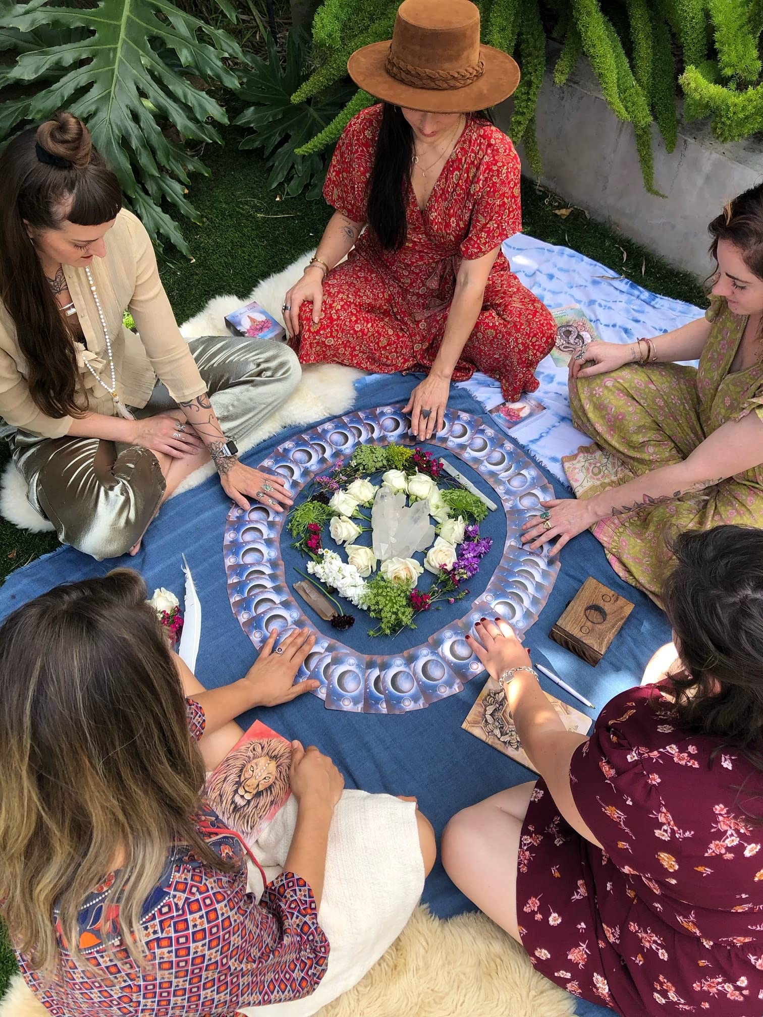 The Moon Deck self-love ritual in a calm morning routine