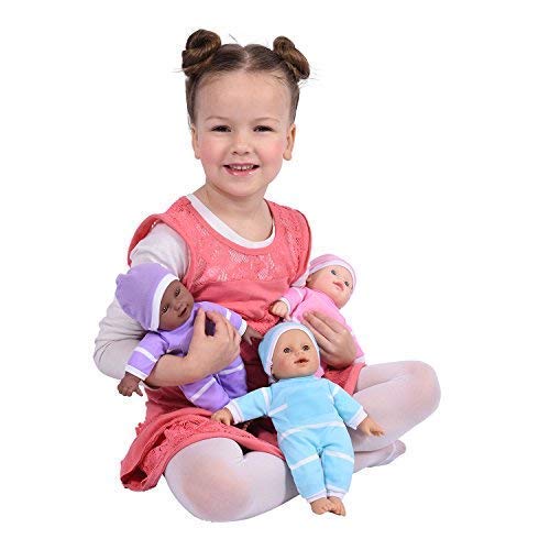 Diverse ethnicity options: The New York Doll Collection 11in dolls celebrate variety.