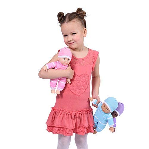Imaginative play prospects with The New York Doll Collection 11in doll during pretend tea time.