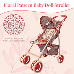 The New York Doll Collection handle grips provide comfortable control for little pushers.