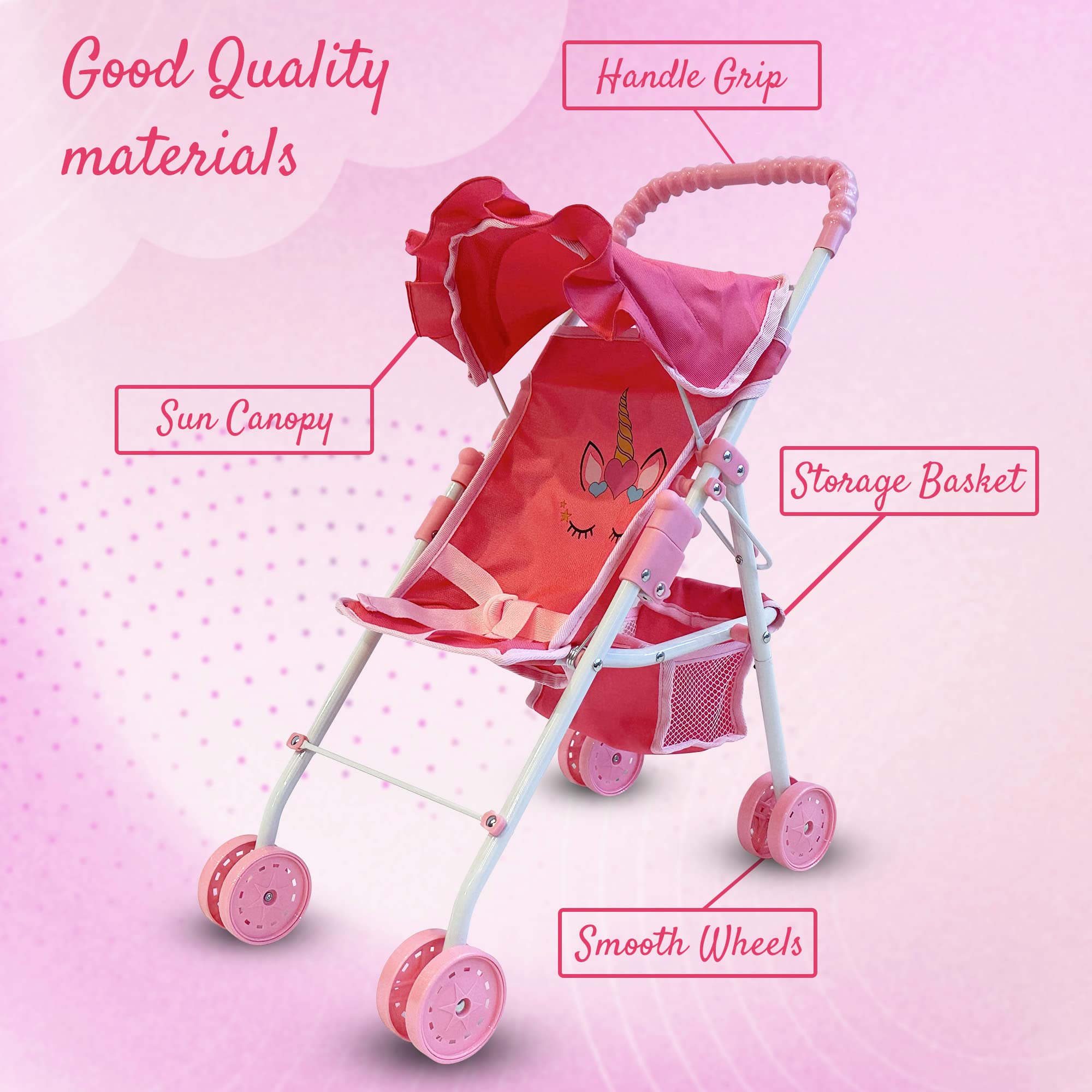 The New York Doll Collection folding frame for easy storage and travel