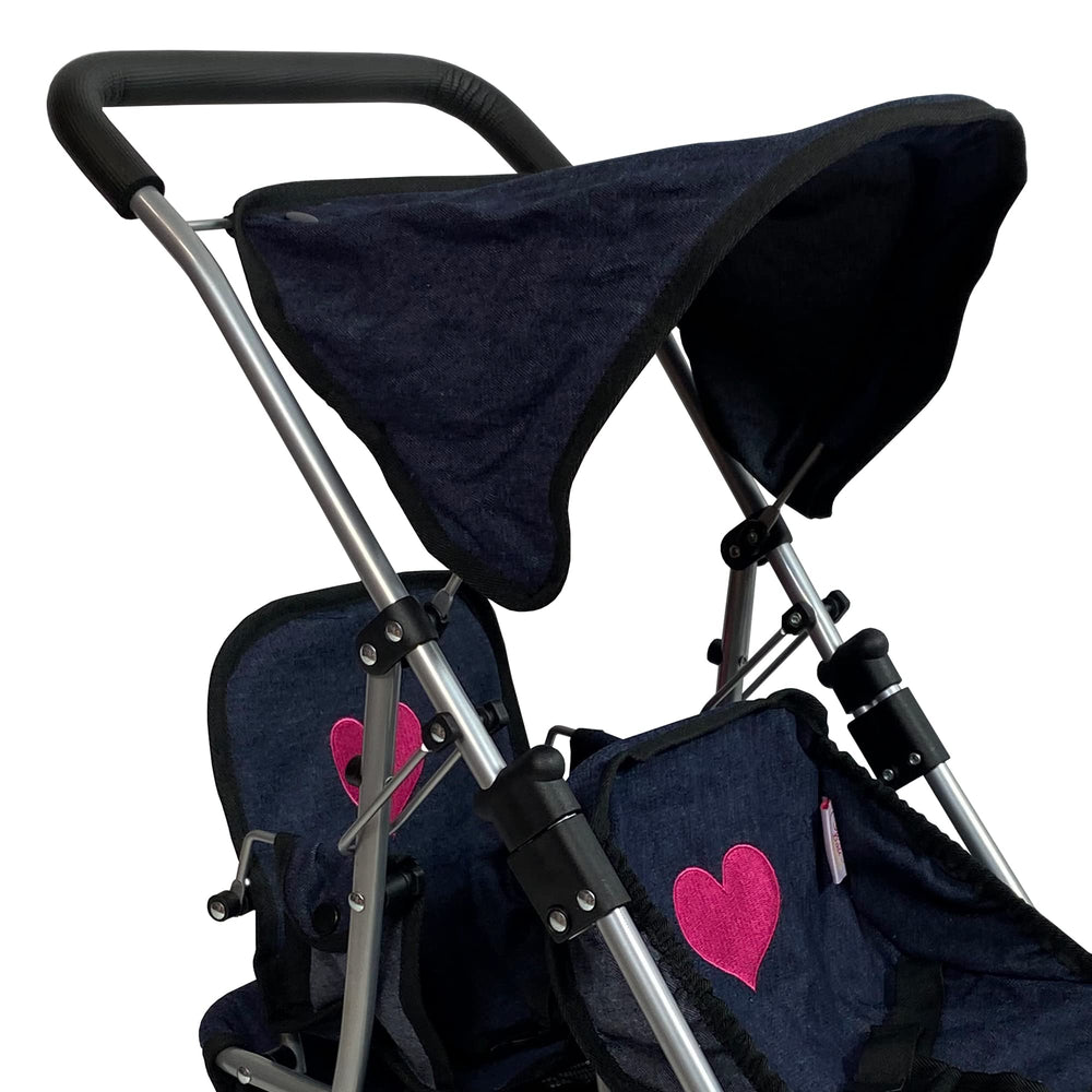 The New York Doll Collection folding steel frame delivers sturdy, long-lasting use