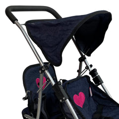 The New York Doll Collection folding steel frame delivers sturdy, long-lasting use