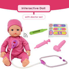 The New York Doll Collection pink doctor gift pack inspires creative, thoughtful playtime.