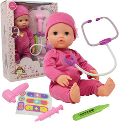 The New York Doll Collection interactive 16-inch doctor kit for imaginative pretend play.