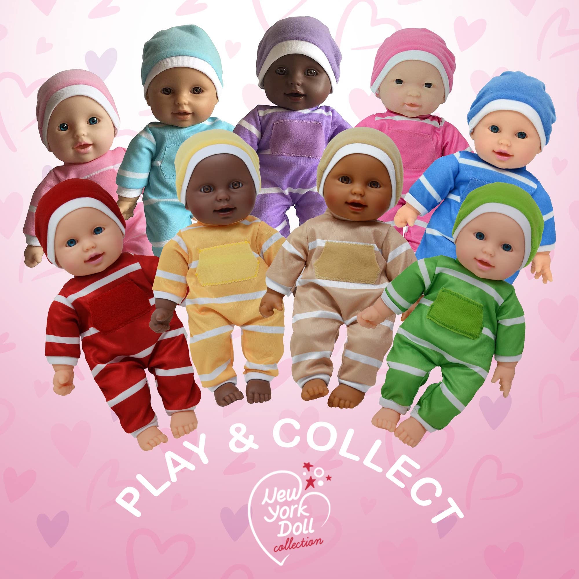 The New York Doll Collection washable outfit keeps care simple.