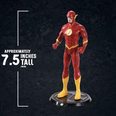 The Noble Collection BendyFigs Flash blister pack keeps the figure protected.