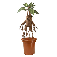 The Noble Collection Mandrake plush in pose, perfect for display and play