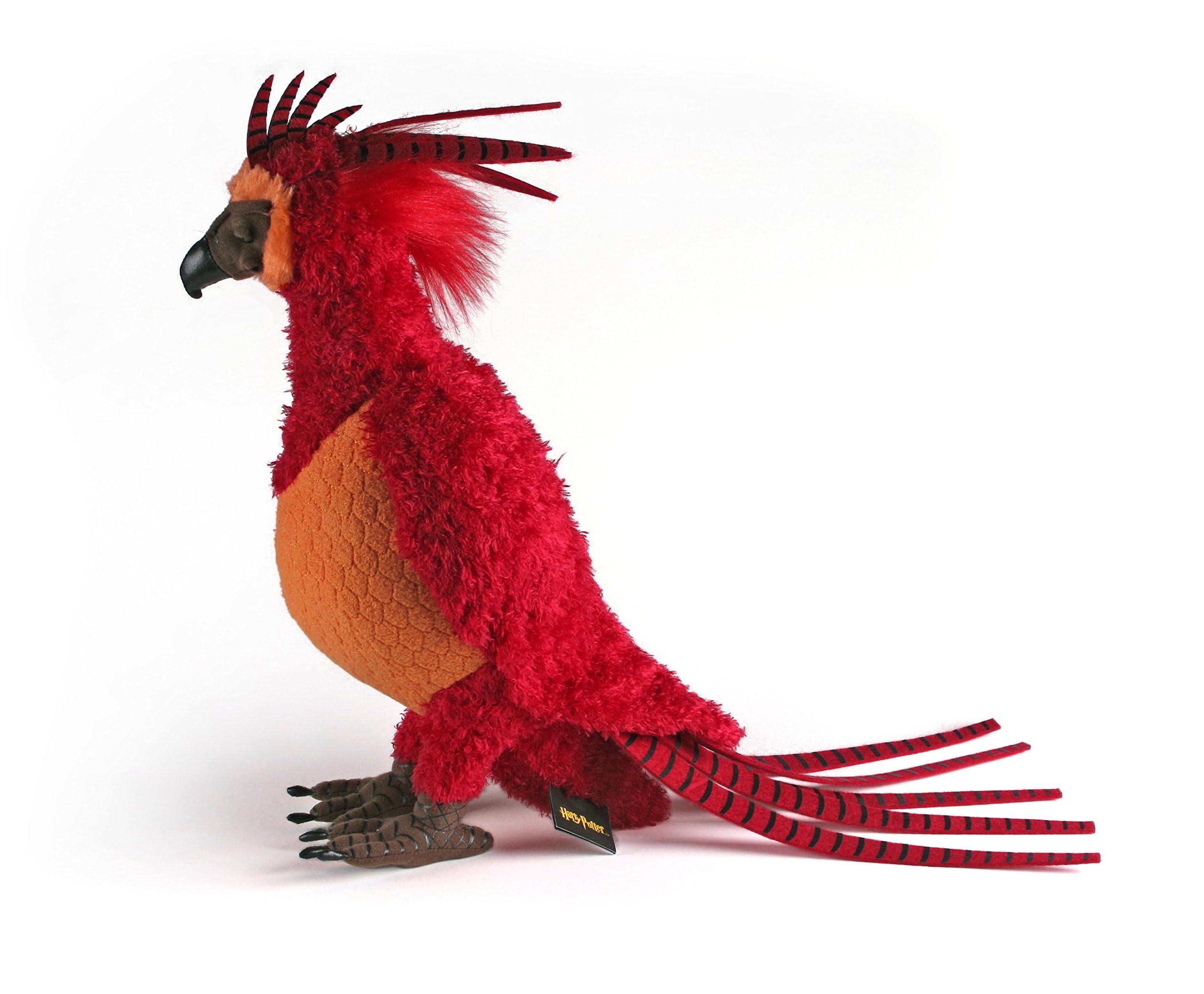 Stitching and soft fabric texture on the Fawkes plush
