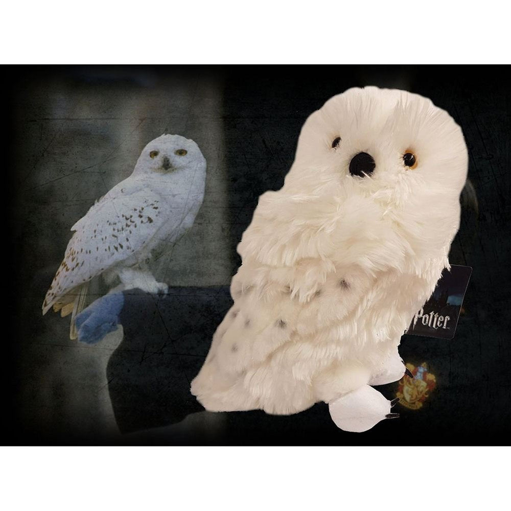 The Noble Collection Hedwig Plush side view showing cuddly character and durable stitching.