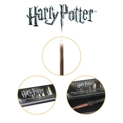 The Noble Collection Harry Potter Illuminating Wand adjustable brightness for personalized glow.