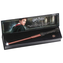 The Noble Collection Harry Potter Illuminating Wand officially authorized by Warner Brothers.