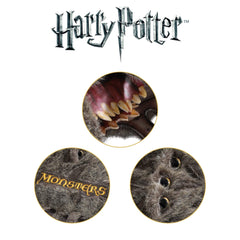 The Noble Collection Monster Book of Monsters plush eye detail, adds lifelike charm.