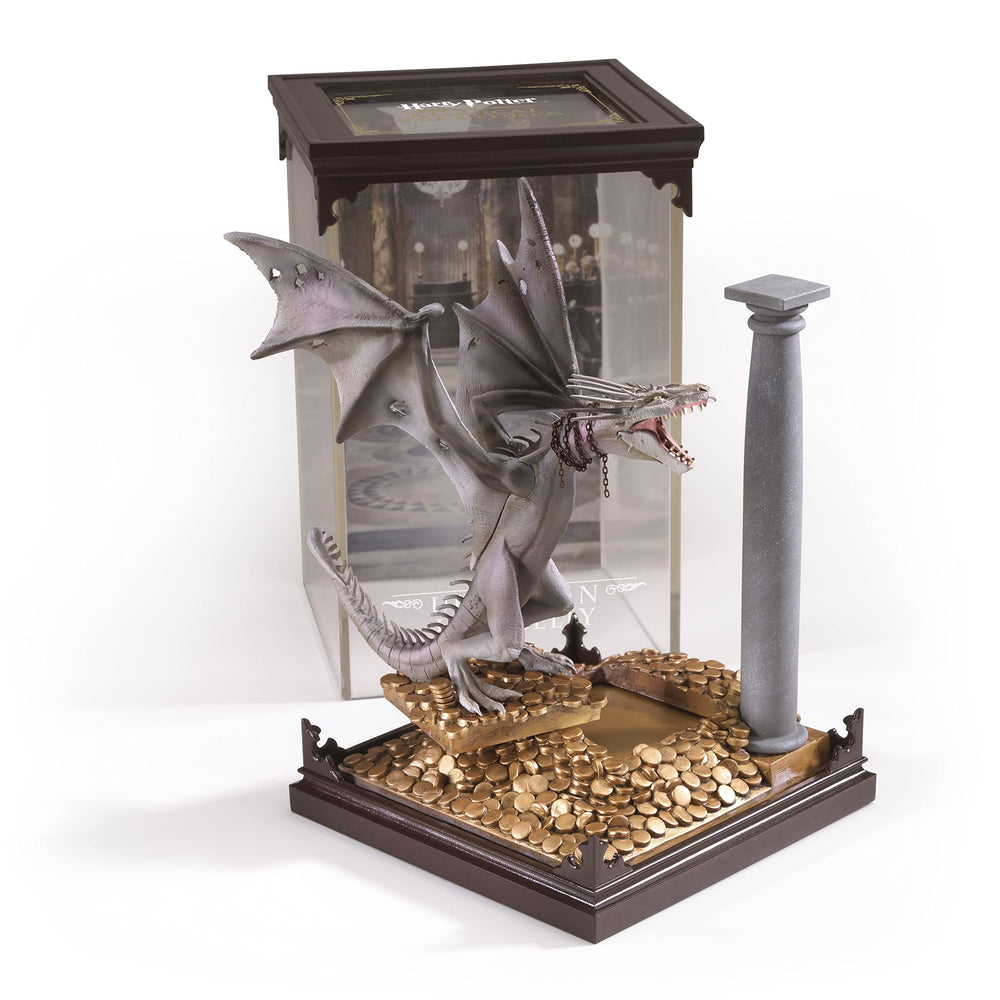 The Noble Collection Ukrainian Ironbelly dragon figure, highly detailed for an impressive display.
