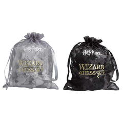 The Noble Collection 32-piece set supports full Harry Potter chess gameplay.