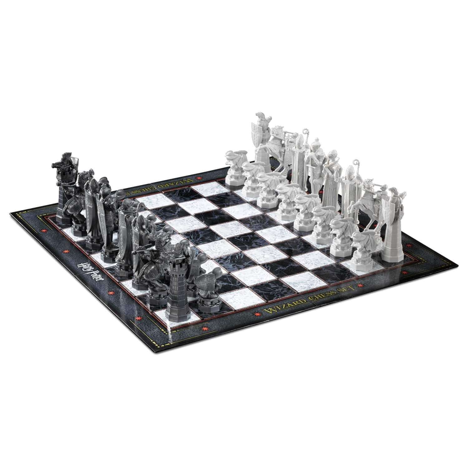 The Noble Collection detailed chess pieces for movie-inspired fantasy gameplay.