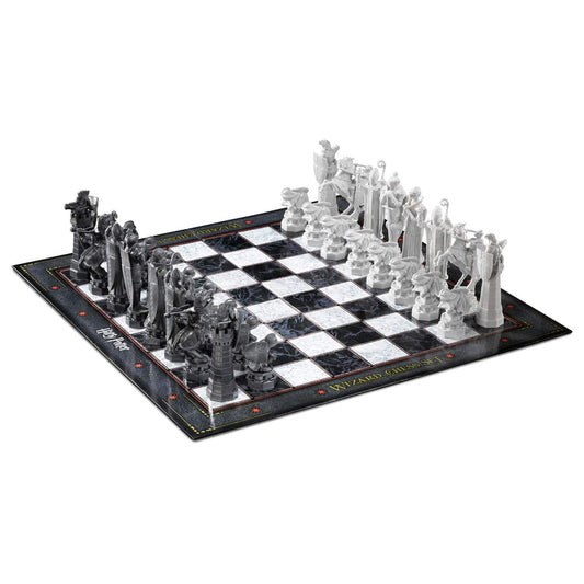 The Noble Collection detailed chess pieces for movie-inspired fantasy gameplay.