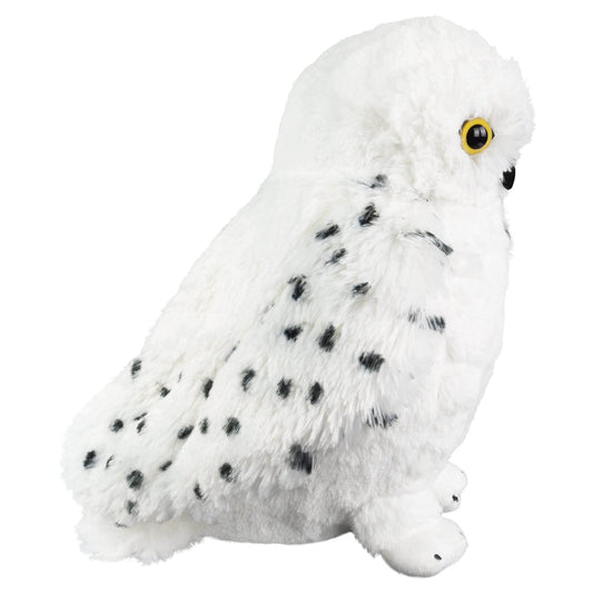 Hedwig plush with wings extended, soft and huggable for fans.
