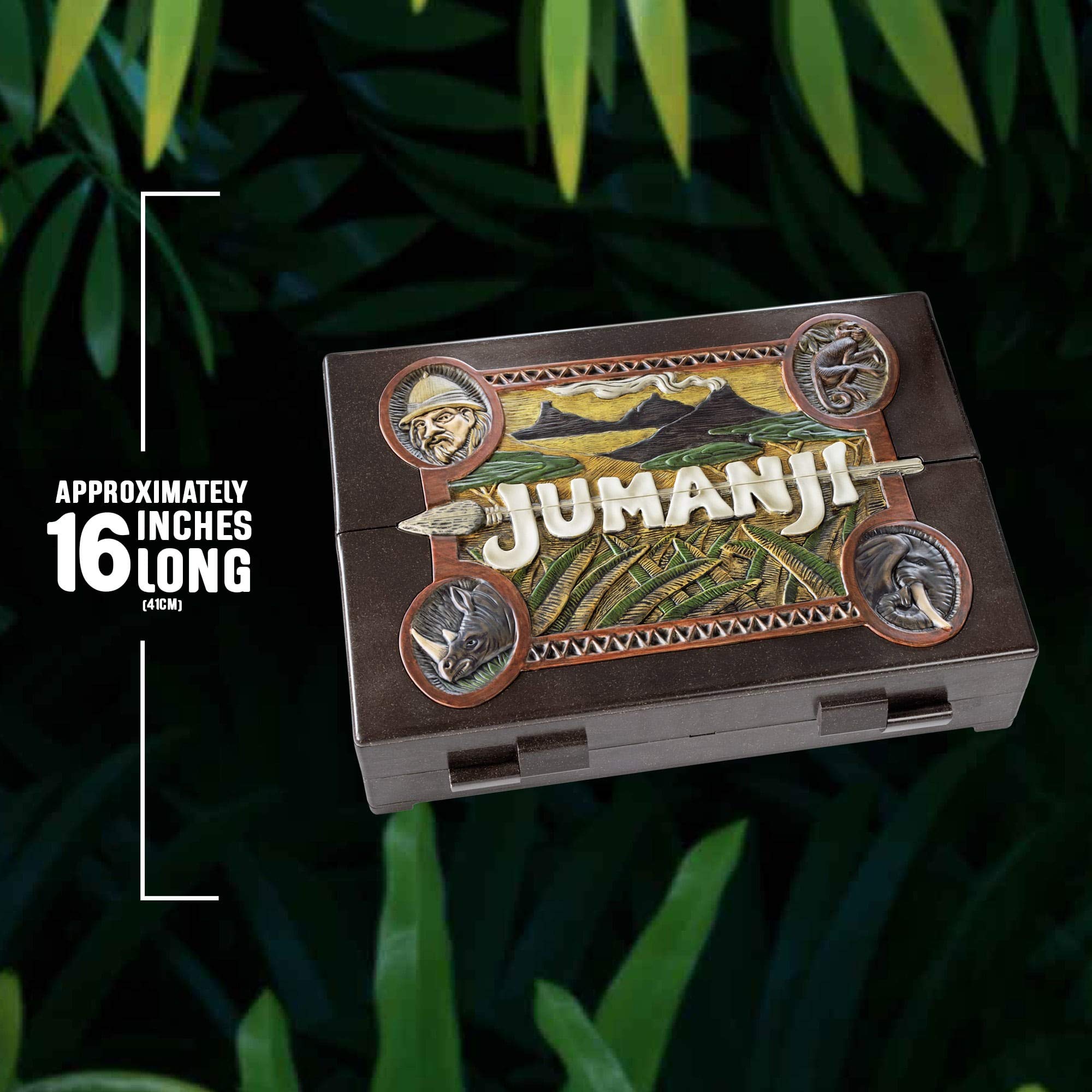 The Noble Collection Jumanji instructions guide setup and rules.
