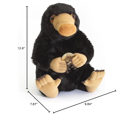 The Noble Collection Niffler Plush gift-ready, kid-friendly companion for stories.