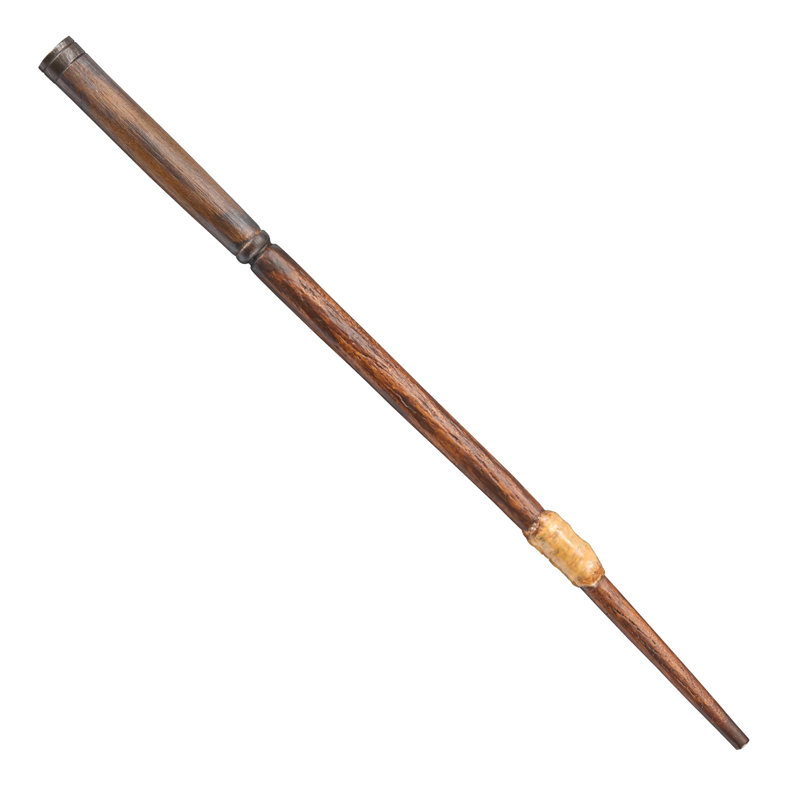 Ron Weasley wand spellotape detail highlights the breakage and character heritage for display.