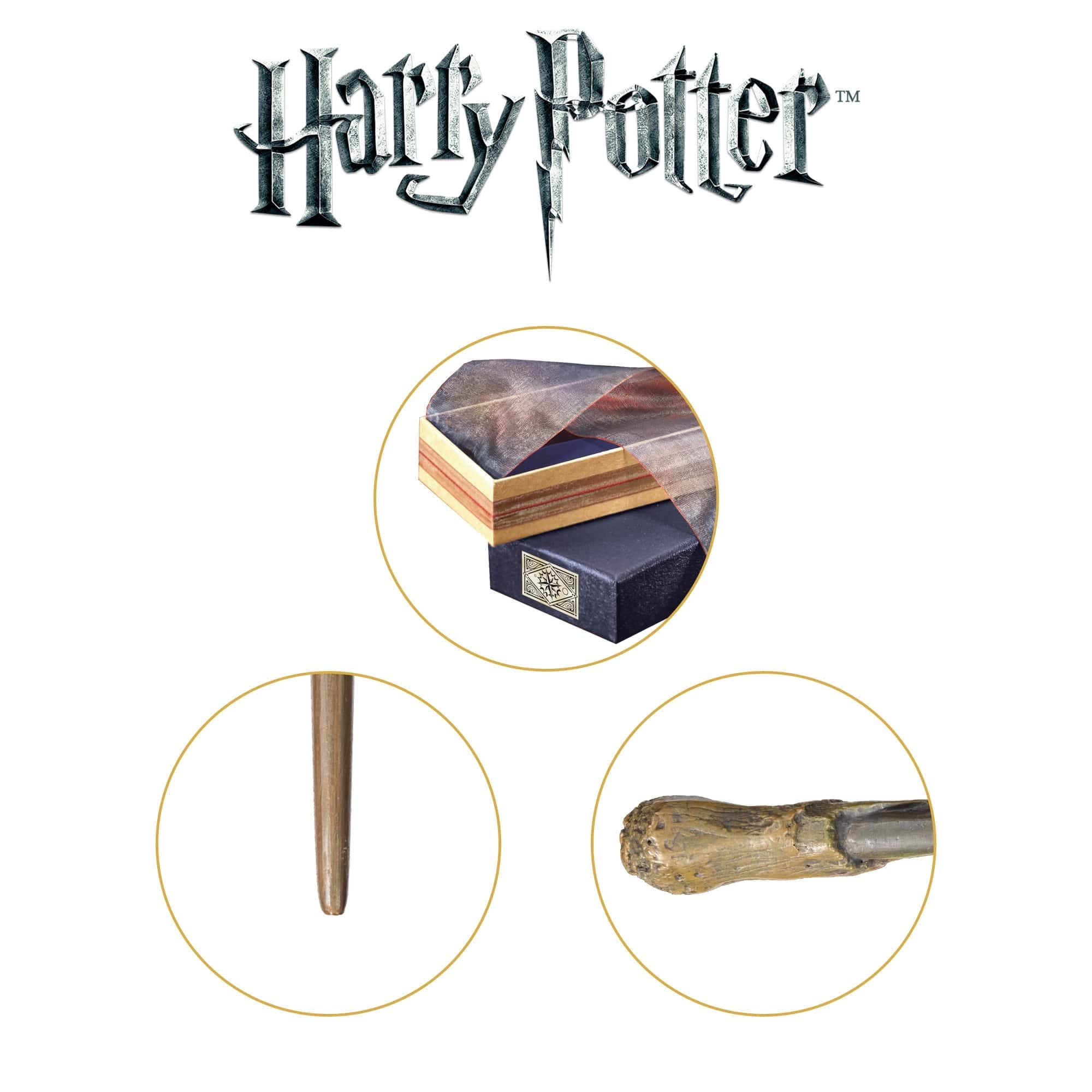 Officially licensed wand adds credibility to any Harry Potter collection.