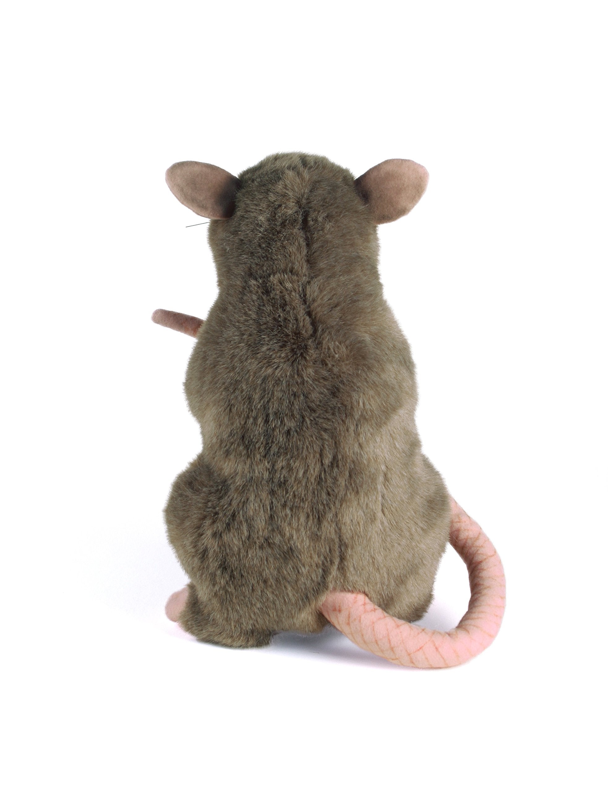 The Noble Collection Scabbers plush packaging includes official licensing information.
