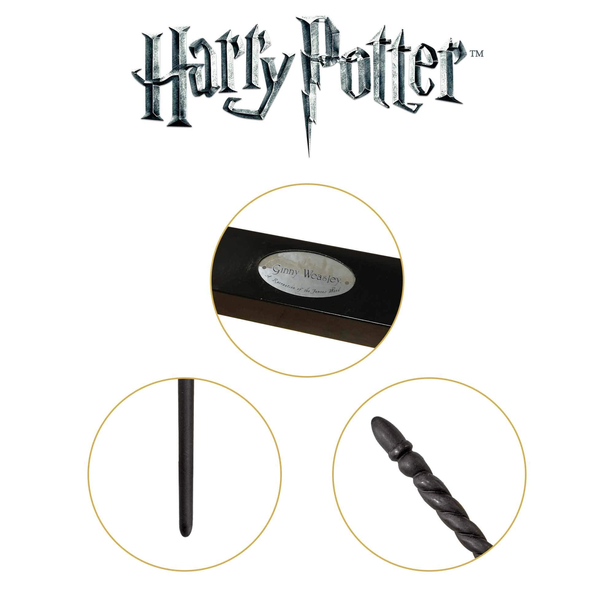 The Noble Collection Ginny Weasley wand for collectors aged 14 plus.