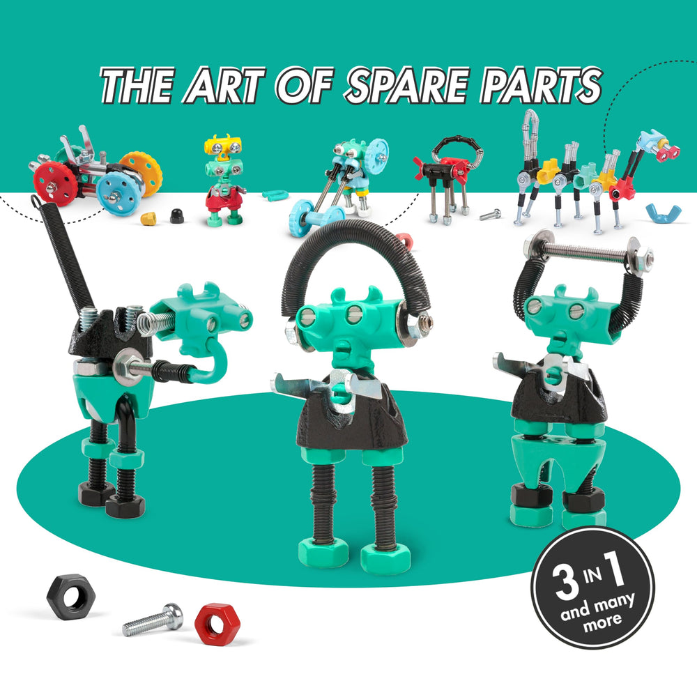 The OFFBITS BabaBit age 6-10 friendly set supports family STEM play.