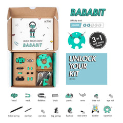 The OFFBITS BabaBit educational kit box ready for gifting.