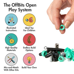 The OFFBITS BabaBit safe sustainable materials support reuse and longevity.