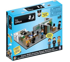 The Office Dunder Mifflin Scranton office set with detailed decor for display and play