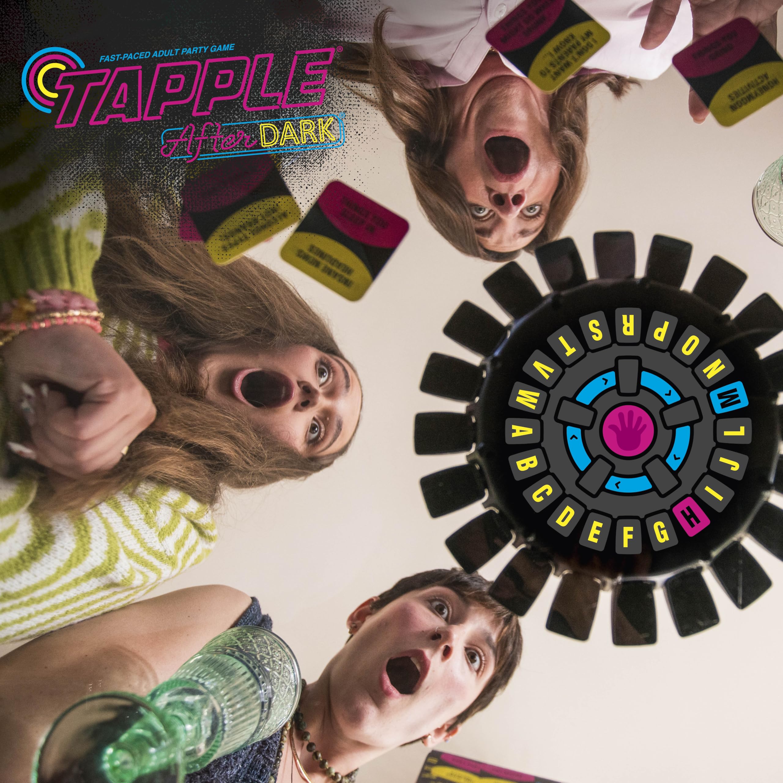 The Op Tapple After Dark color wheel adds style to play.