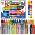 The Pencil Grip Kwik Stix twist-action for precise, mess-free coloring on paper.