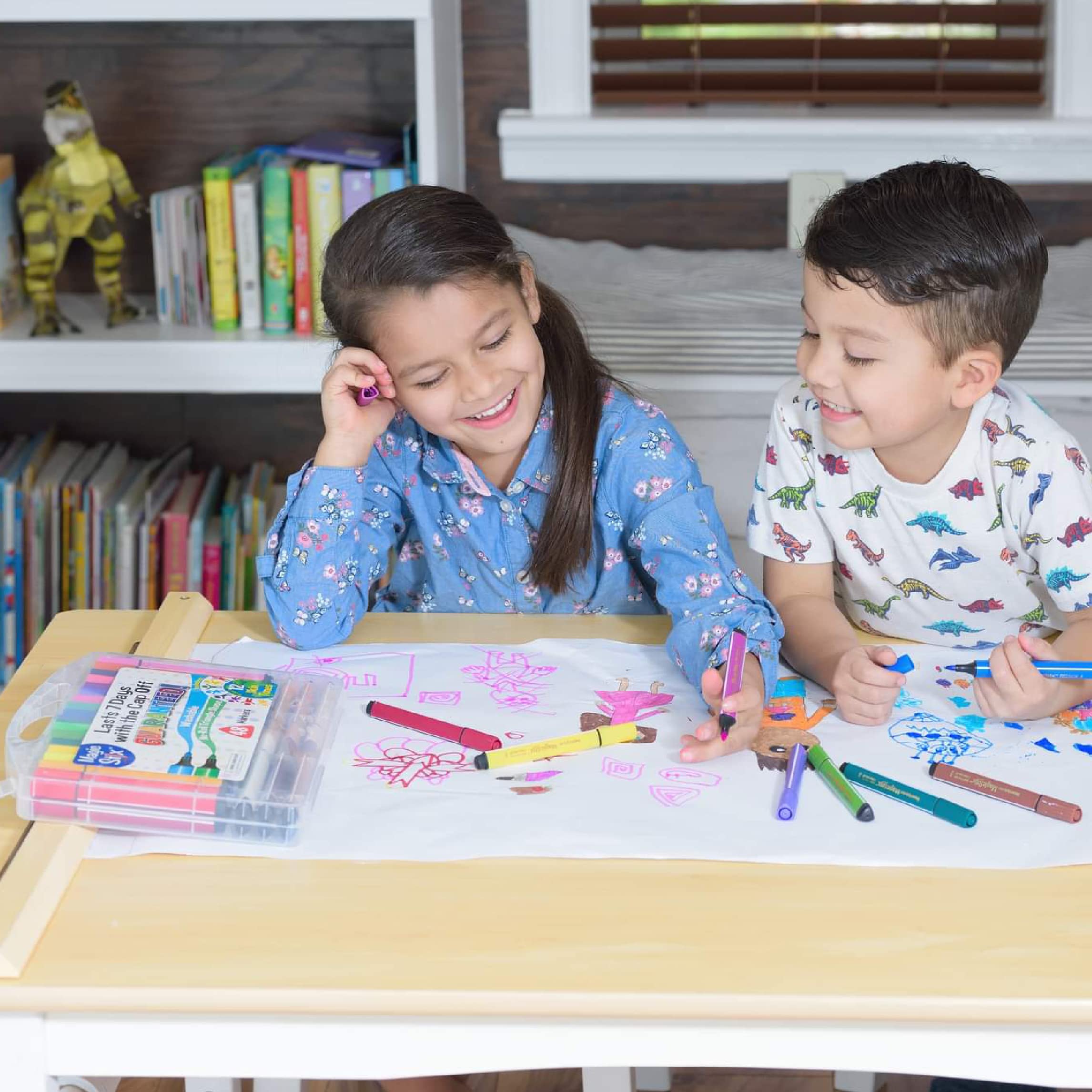 Non-toxic formula supports safe exploration for toddlers and older kids.