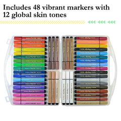 The Pencil Grip Magic Tri Stix triangular grip design supports stable hand control during coloring.