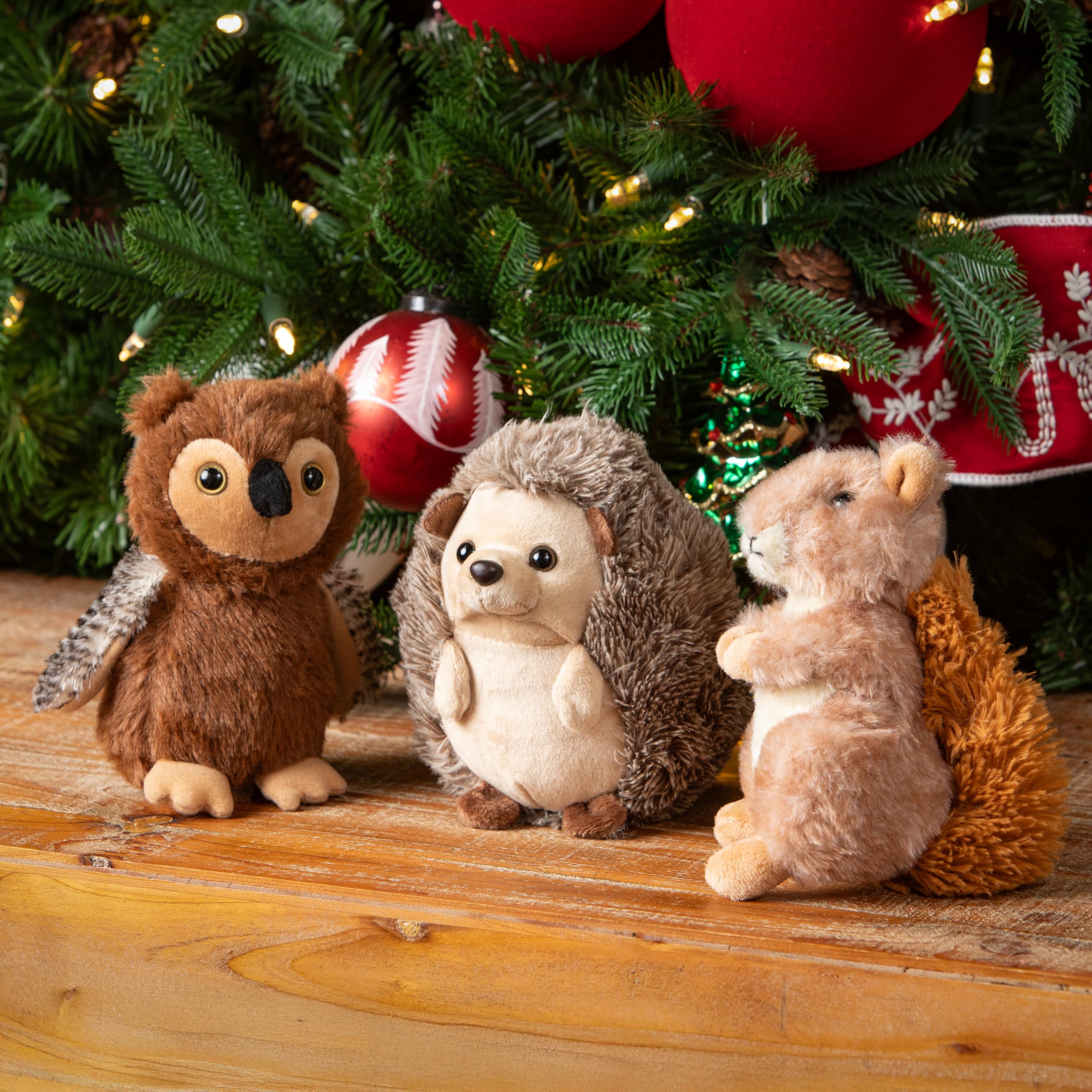The Petting Zoo brown squirrel stitching—durable construction stands up to kid-sized adventures.