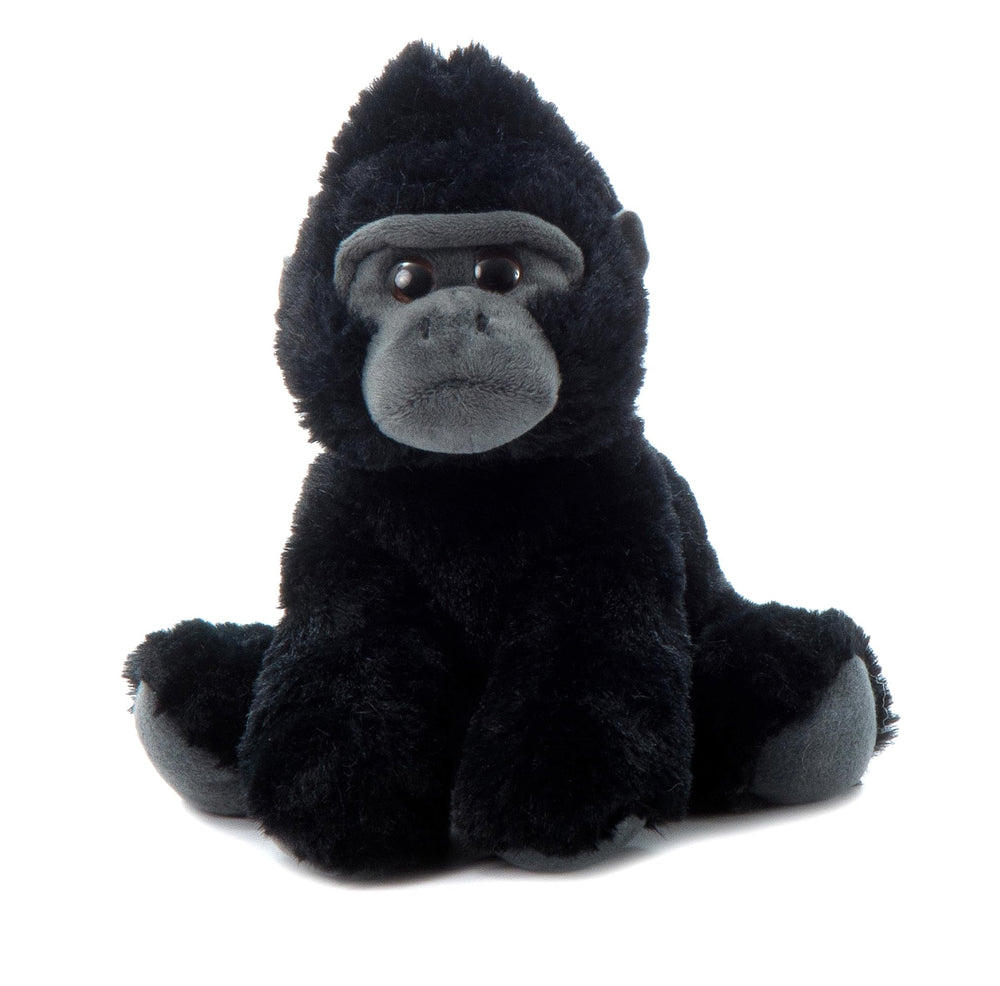 The Petting Zoo gorilla stuffed animal 9-inch plush for soft, cuddly play.