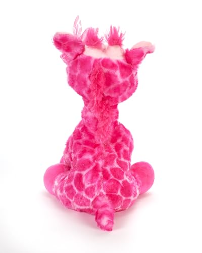 The Petting Zoo pink giraffe eyes and lashes add friendly charm.